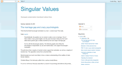 Desktop Screenshot of blog.singularvalues.com